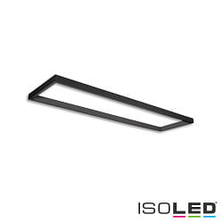 Binario di alimentazione TRACK48 H50 / 32 X 150CM (EMTPTY FRAME) angolare, senza inserti, nero