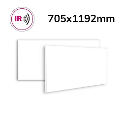 infrared panel BEST STANDARD 59.2 X 119.2CM without frame, white