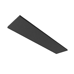 ACUOSTIC ABSORBER H25 / 32 X 150CM, noir