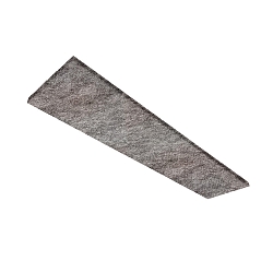 ACUOSTIC ABSORBER H25 / 32 X 150CM, gris