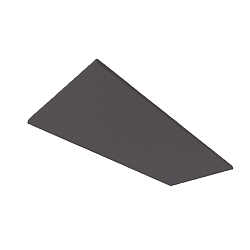 ACUOSTIC ABSORBER H25 / 59.2 X 150CM, anthrazit