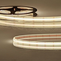 Outdoor LED Strip HT927/960 CCT - fr Umgebungstemperaturen bis zu 100C, IP68, 640 LED/m, 24V DC, 20W/m 2700-6000K, CRI95