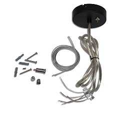 accessories wire suspension RASTER, multicolour 150cm