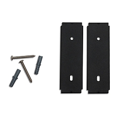 mounting set RASTER, black