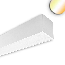LED Aufbau-/H�ngeleuchte LINKLINE50, 60cm, 15W, 3000|4000K, 1800lm, UGR<19, 2H/2H, IP20, DALI dimmbar, wei�