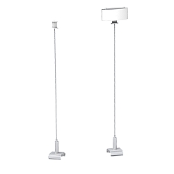 Seilabh�ngung f�r LED H�ngeleuchte LINKLINE50, mit Baldachin, wei�