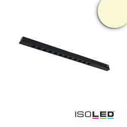Luce a griglia per binario TRACK48 LINE+ MINI ON-OFF 34CM commutabile, prismatico IP20, nero opaco 