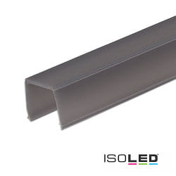 cover TRACK48 FLAT SURFACE - 25% TRANSMISSION flat, black matt
