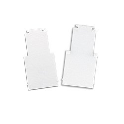 Endkappe f�r TRACK48 (H50) Schiene, innenliegend, 2 St�ck, wei�