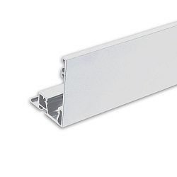 Karniesen-Blende VISOR f�r Gardinenprofil CURTAIN, mit Lichtlinienoption, wei�