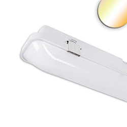 LED Wannenleuchte SL 60cm, Power Switch 14-20W, ColorSwitch 3000/4000/5700K, 140lm/W, IP66, grau