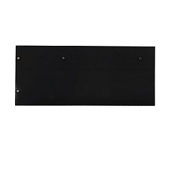 Endkappe EC129 f�r Gardinenprofil CURTAIN 10 DOUBLE mit VISOR, 1 Paar (links & rechts), wei�