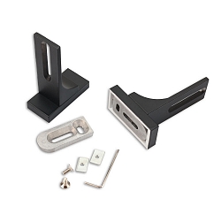 Wandausleger f�r Gardinenprofile, kurz, 2 St�ck