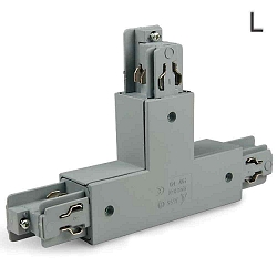 Connettore CLASSIC conduttore di protezione a sinistra, Argento