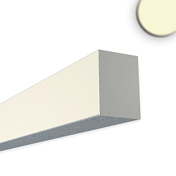 LED Aufbauleuchte PROLAMP30H, IP42, 300cm, 49W 3000K 7850lm 110, dimmbar, wei / opal+