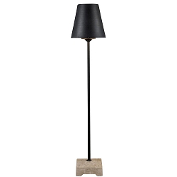 Lampadaire LUCCA E27 IP44, noir 