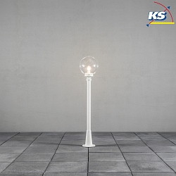 Lampada da cortile ORION E27 IP44, trasparente, Bianco