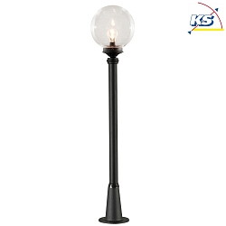 Lampada da cortile ORION E27 IP44, Nero, trasparente