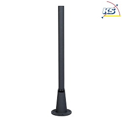 Pole for Konstsmide PERSIUS lamp heads, height 90cm, black aluminium