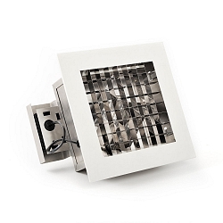 Outdoor HighPower LED Deckeneinbaustrahler, IP44, 6W 3000K 550lm