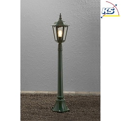 Luminaire d'alles FIRENZE E27 IP43, vert, transparent