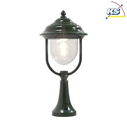 Lampe  piquet de terre PARMA E27 IP43, vert, transparent