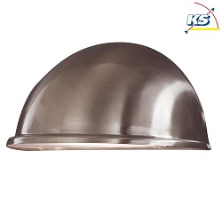 Wall luminaire TORINO, width 28cm, E14 max. 40W, stainless steel 304 / acrylic glass