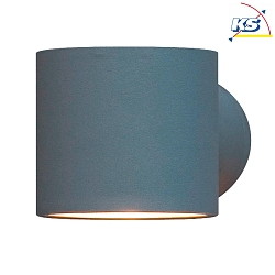 Applique da esterno MODENA su / gi G9 IP44, Grigio, trasparente