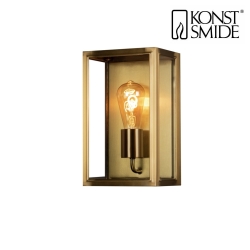 Luminaire mural dextrieur CARPI E27 IP44, laiton gradable