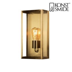 Applique da esterno CARPI E27 IP44, Ottone dimmerabile