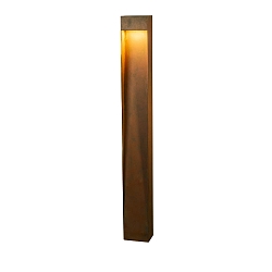 LED Outdoor Wegeleuchte RHO, 100cm, 8W, 2700K, 200lm, IP54, rost