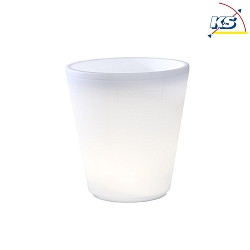 Oggetto luminoso ASSISI grande IP44, Bianco