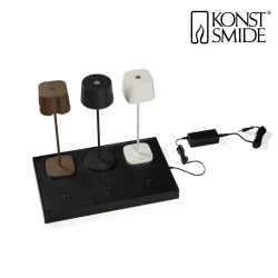 Unité de chargement CHARGER 6 fois, avec adaptateur, noir 