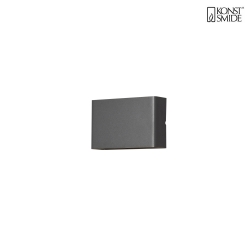 Luminaire mural CHIERI IP54, anthrazit 