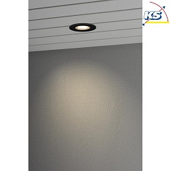Eclairage d'extrieur encastr IP44, transparent 
