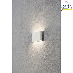 Luminaire mural d'extrieur CHIERI haut bas IP54, opale, blanche 