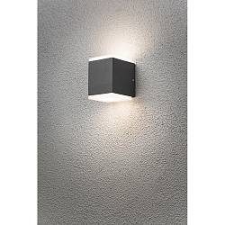 Luminaire mural d'extrieur MONZA haut bas IP54, anthrazit, opale 