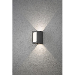 Luminaire mural d'extrieur CREMONA rglable IP54, anthrazit, opale, transparent 