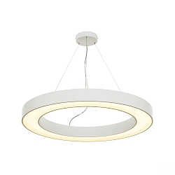 LED Pendant luminaire MEDO RING 90 LED, 58W, 105, 3000K, white