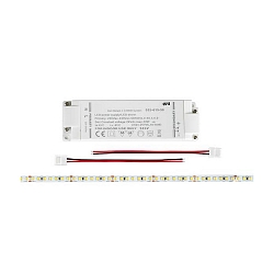 LED QualityFlex BB Flexband Set, IP00, 9.6W/m 4000K 120, 500cm + 50W LED driver + 2 cables