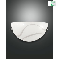 Luminaire mural MAGMA semi-circulaire E27 IP20, blanche gradable
