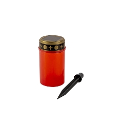 Objet d'clairage SOLAR CANDLE IP44, rouge 