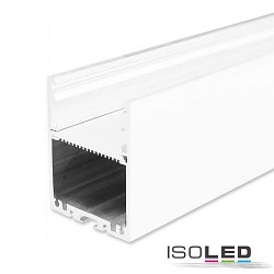 LED Aufbauprofil LAMP30 Aluminium, mit Stauraum fr Treiber und Zubehr, 200cm, wei RAL 9003