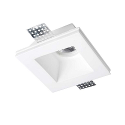 Spot GES RECESSED SQUARE GU5,3 IP23, blanche