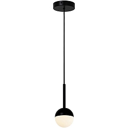 Luminaire � suspension CONTINA G9 IP20, mat, noir , blanche gradable