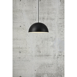 Luminaire � suspension ELLEN 30 petit E27 IP20, noir mat gradable