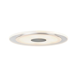LED Einbauleuchte PREMIUM LINE WHIRL, rund,  15cm, 6W 3000K 450lm, Alu gedreht/satiniert