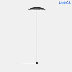 floor lamp NOWAY SINGLE LED, black dimmable