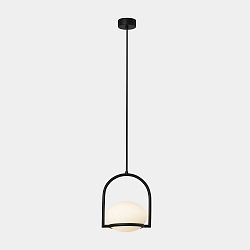 pendant luminaire COCO SINGLE E14 IP20, black