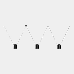 Luminaire  suspension ATTIC 3 3 flammes E27 IP20